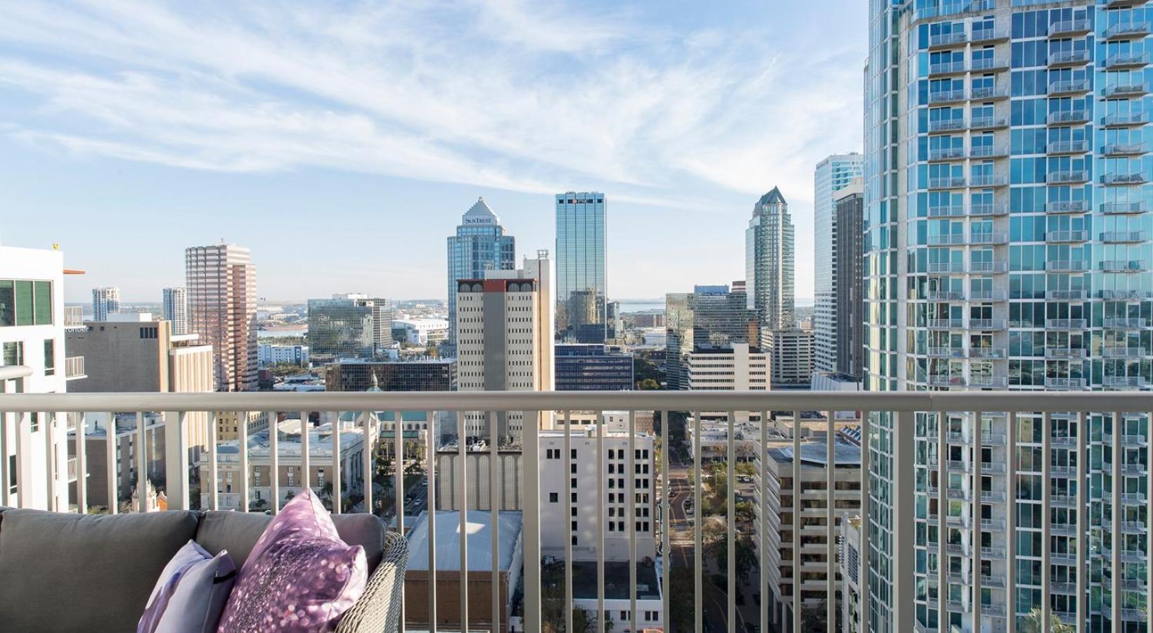 1Br Oasis In Downtown Tampa W Balcony & City Views מראה חיצוני תמונה