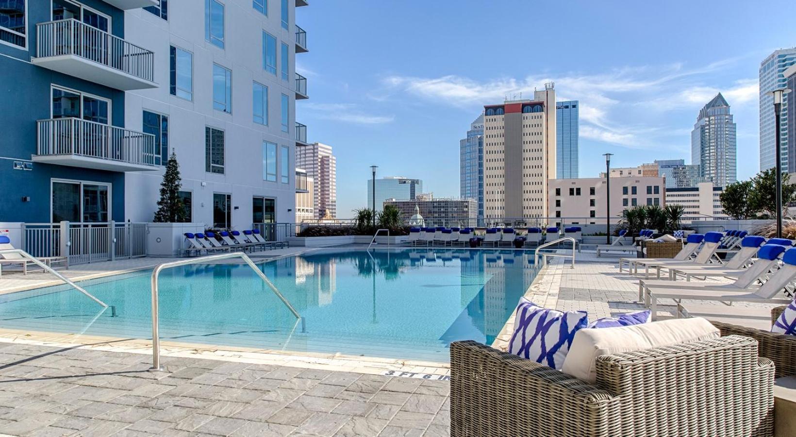 1Br Oasis In Downtown Tampa W Balcony & City Views מראה חיצוני תמונה